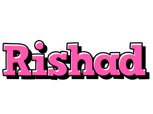 Rishad girlish logo