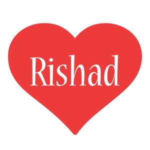 Rishad love logo