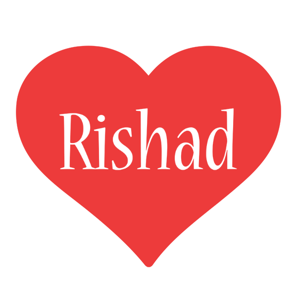 Rishad love logo