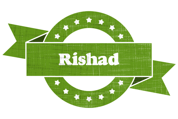 Rishad natural logo