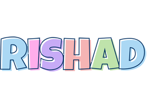 Rishad pastel logo