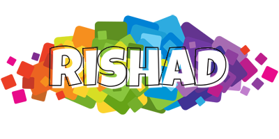 Rishad pixels logo