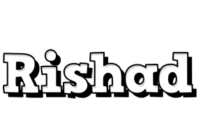 Rishad snowing logo