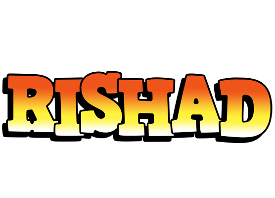 Rishad sunset logo