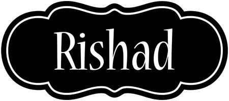 Rishad welcome logo