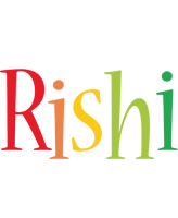 Rishi birthday logo