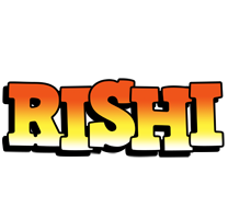 Rishi sunset logo