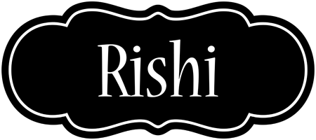 Rishi welcome logo