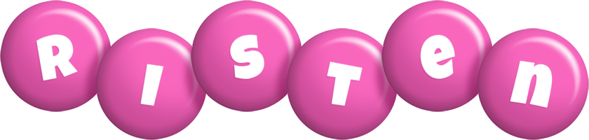 Risten candy-pink logo