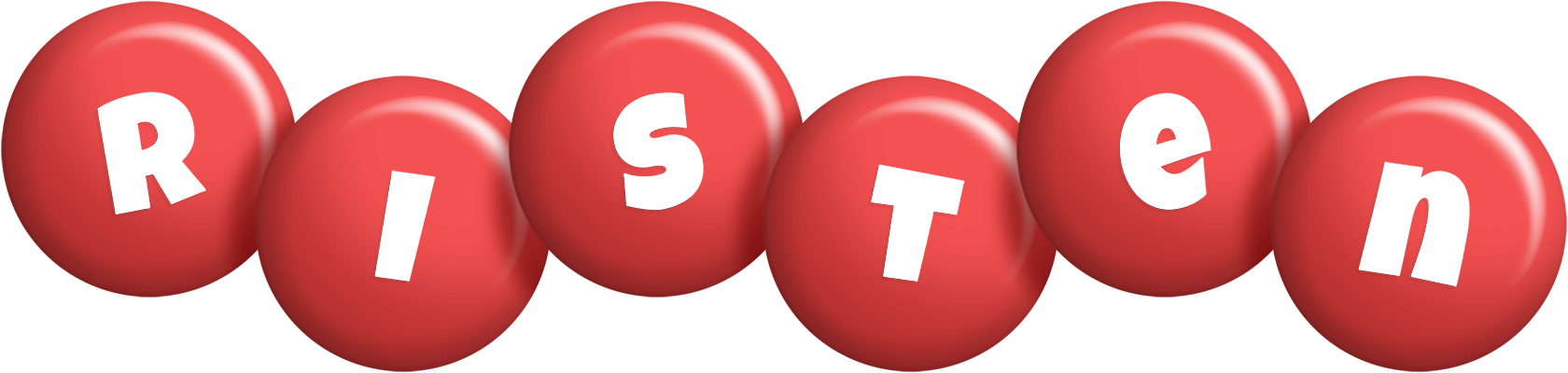 Risten candy-red logo