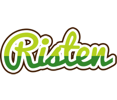 Risten golfing logo