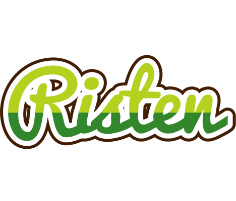 Risten golfing logo