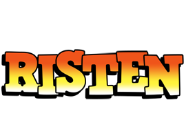 Risten sunset logo