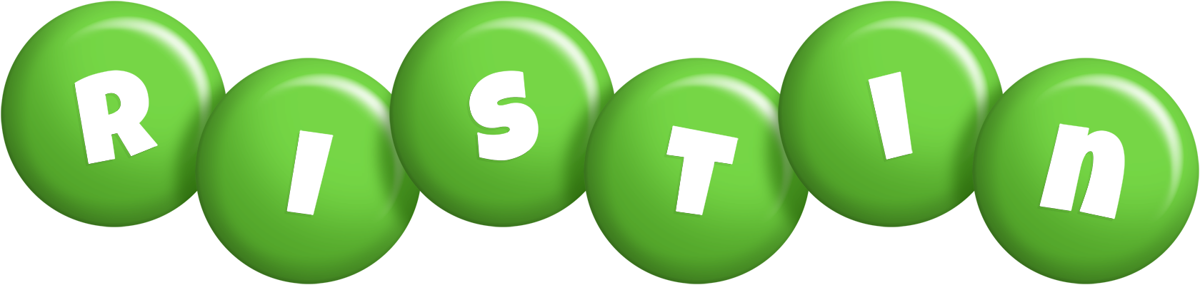 Ristin candy-green logo