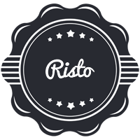 Risto badge logo