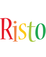 Risto birthday logo