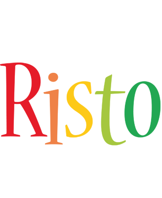 Risto birthday logo