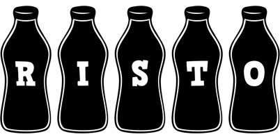 Risto bottle logo