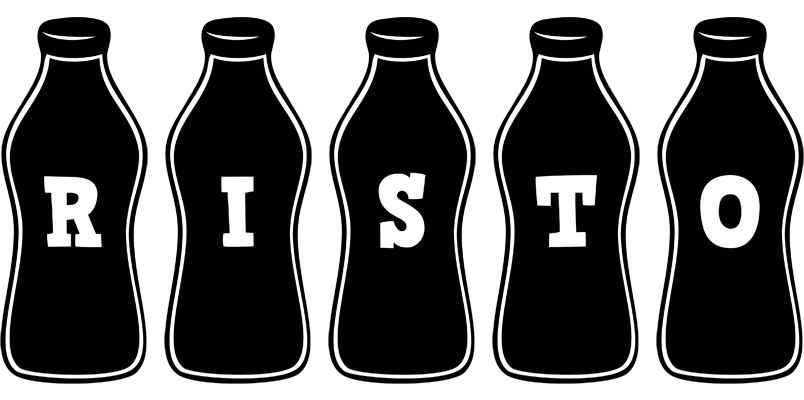 Risto bottle logo
