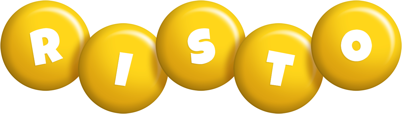 Risto candy-yellow logo