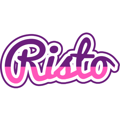 Risto cheerful logo