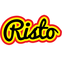 Risto flaming logo