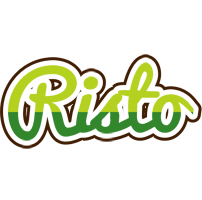 Risto golfing logo