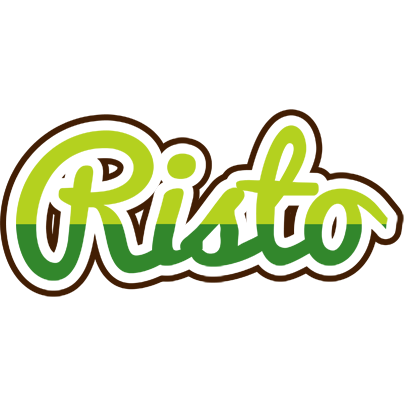 Risto golfing logo