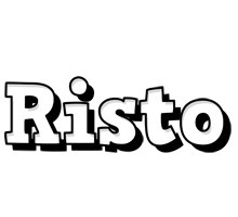 Risto snowing logo