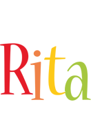 Rita birthday logo