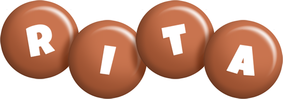 Rita candy-brown logo
