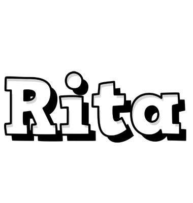 Rita snowing logo