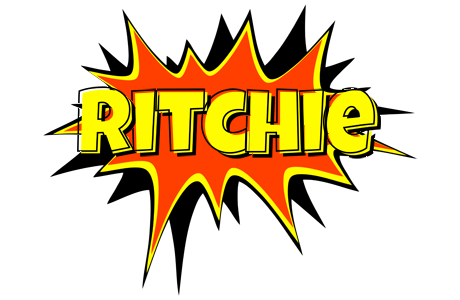 Ritchie bazinga logo