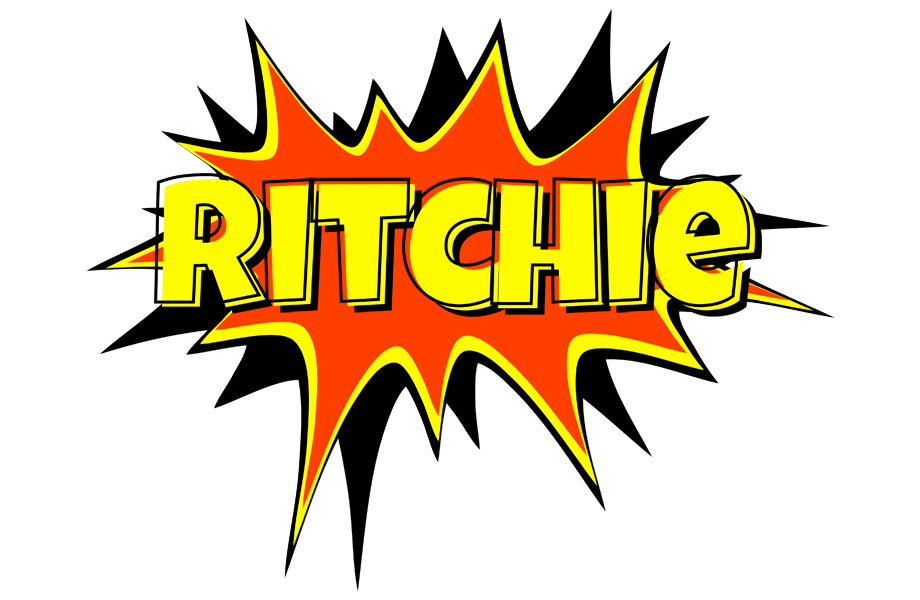 Ritchie bazinga logo