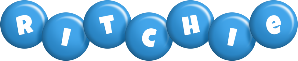 Ritchie candy-blue logo