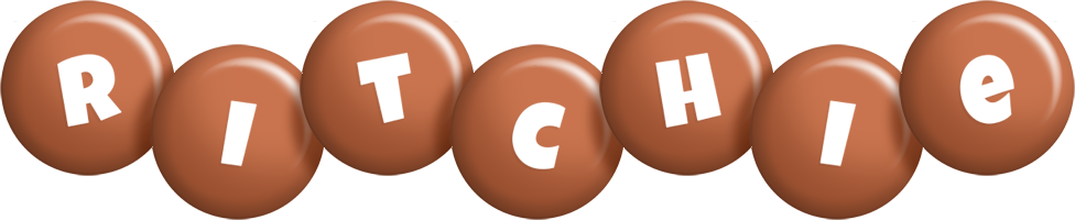 Ritchie candy-brown logo