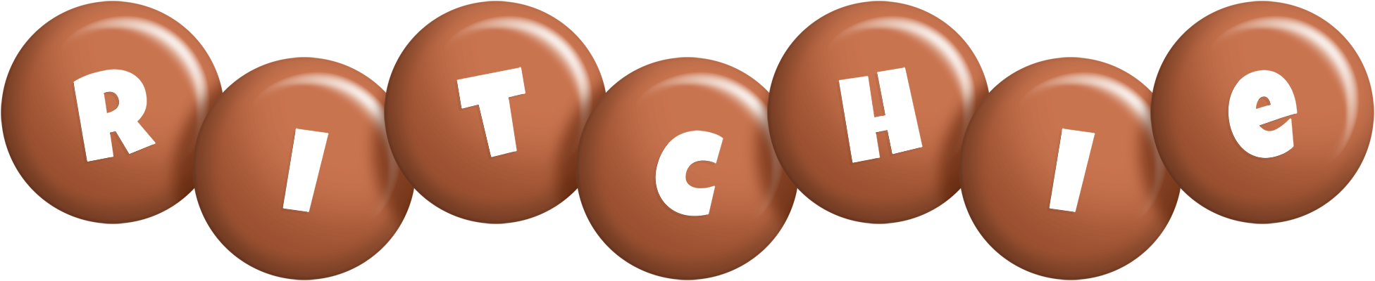Ritchie candy-brown logo