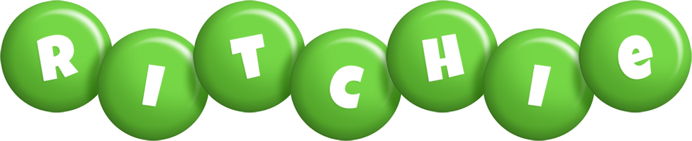 Ritchie candy-green logo