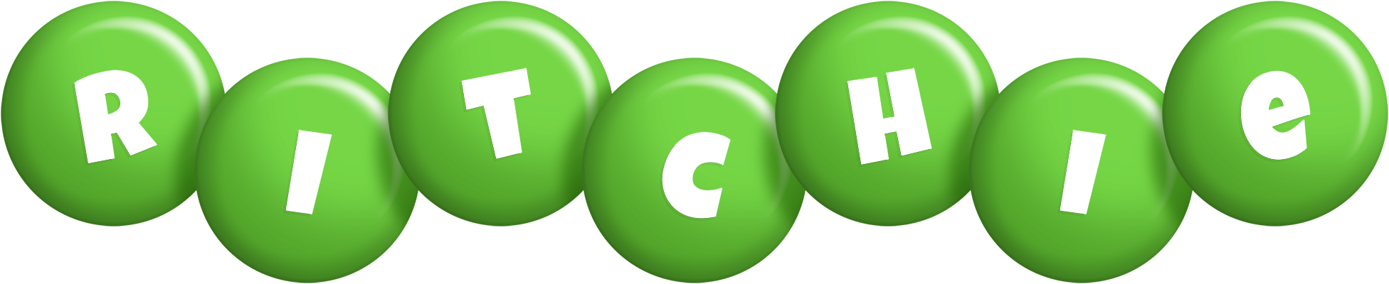 Ritchie candy-green logo