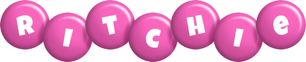 Ritchie candy-pink logo