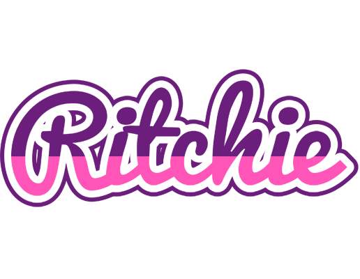 Ritchie cheerful logo