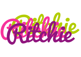 Ritchie flowers logo