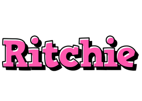 Ritchie girlish logo