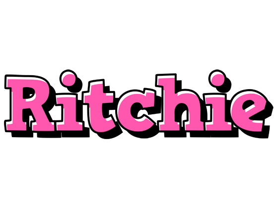 Ritchie girlish logo