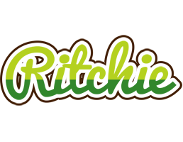 Ritchie golfing logo