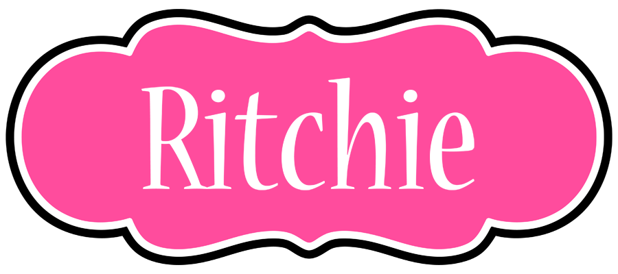 Ritchie invitation logo