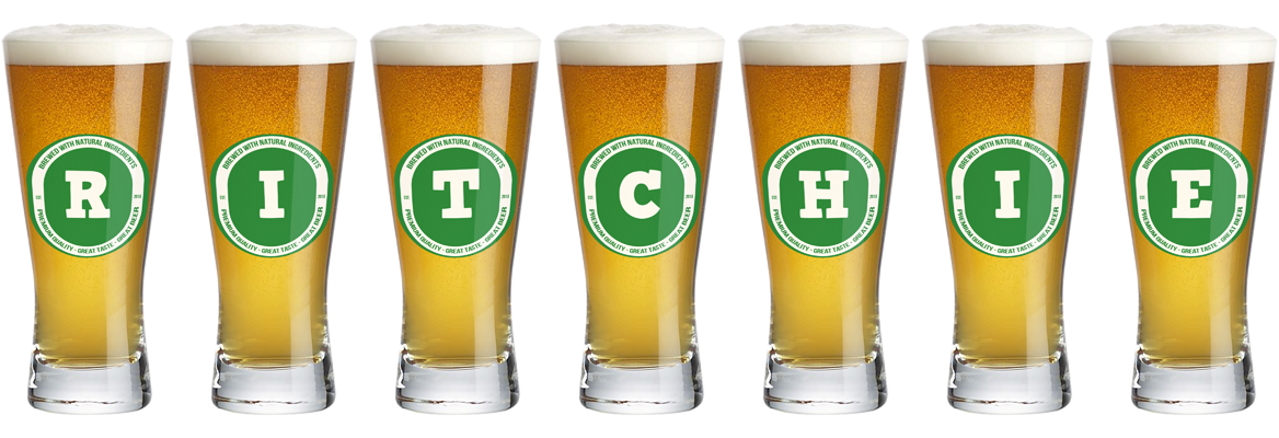 Ritchie lager logo