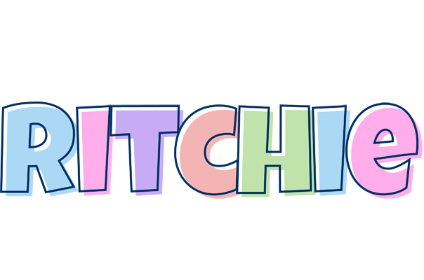 Ritchie pastel logo