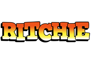 Ritchie sunset logo