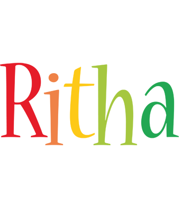 Ritha birthday logo